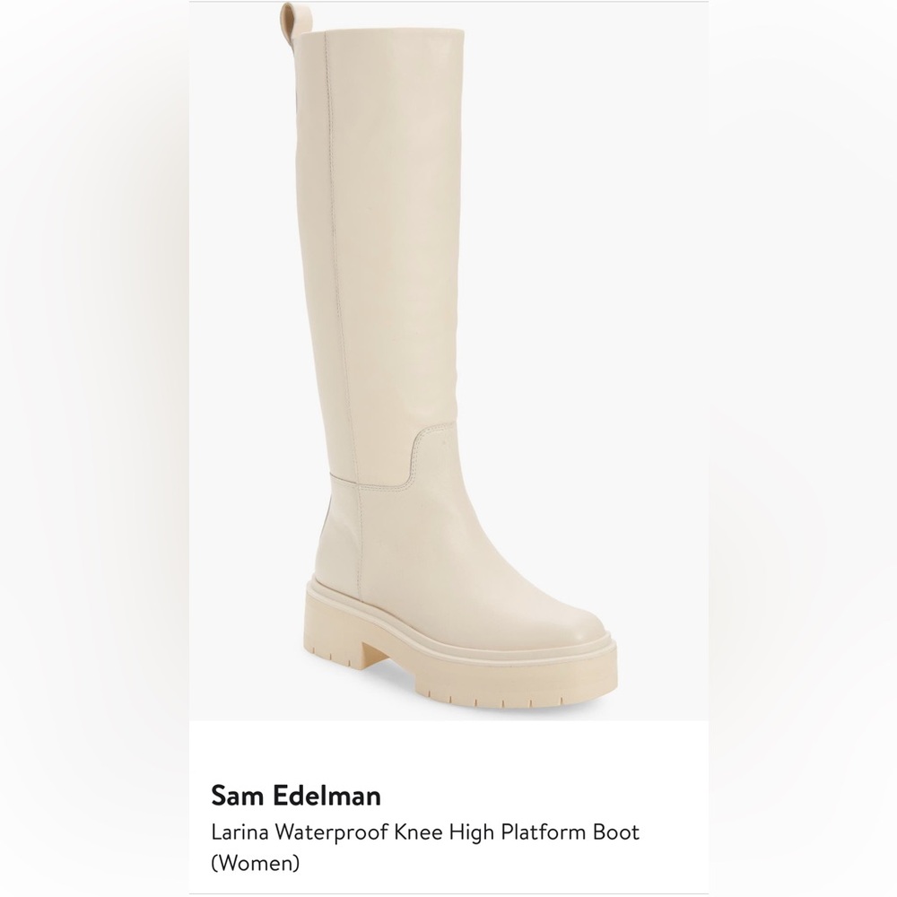 ⭐️ Host Pick ⭐️ Sam Edelman Larina Waterproof Knee High Platform Boot